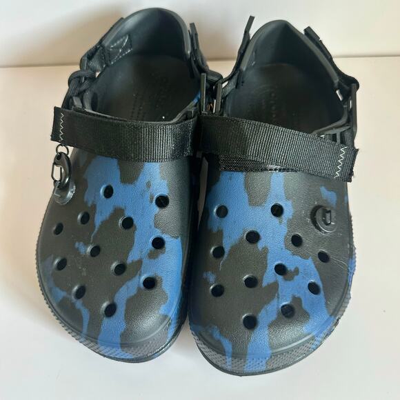 Crocs Post Malone x Duet Max Clog in Blue Camo Unisex Men\'s‎ Size 7 Women\'s 9 main image 14